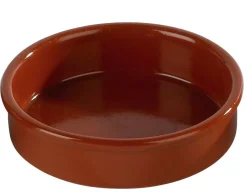 CASA Flan Crema Catalana Platito Marron New