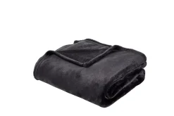 CASA Flanella Manta Gris Oscuro Flash Sale