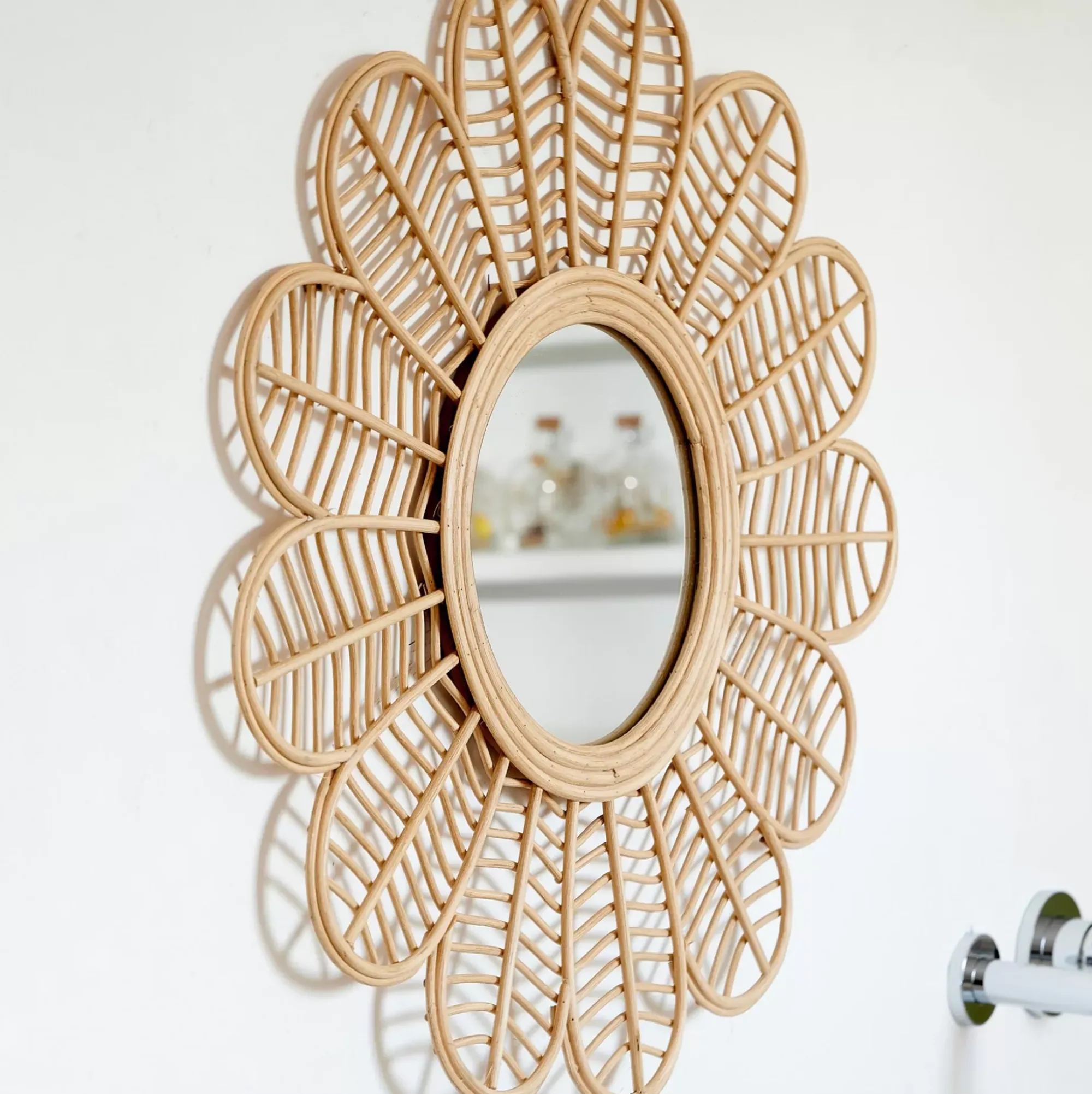 CASA Flower Espejo Natural Online