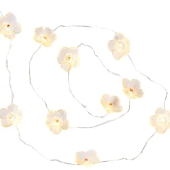 CASA Flower Guirnalda Blanco, Amarillo, Morado Outlet