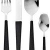 CASA Forest Cubierto De 16 Piezas Negro Best Sale