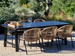 CASA Formax & Royan Conjunto De Jardín Negro/Natural Best Sale