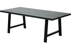 CASA Formax Mesa De Jardín Con Patas En A Negro Flash Sale