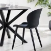 CASA Frida Sillas De Comedor Negro Online