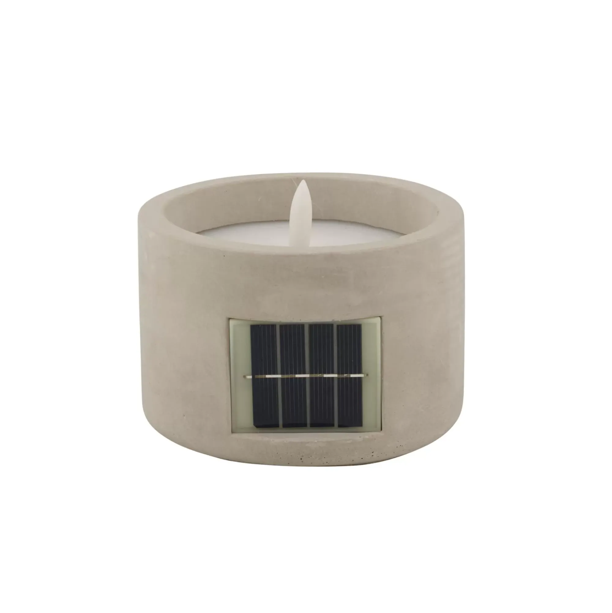 CASA Fuego Vela Led Solar Gris Claro Hot