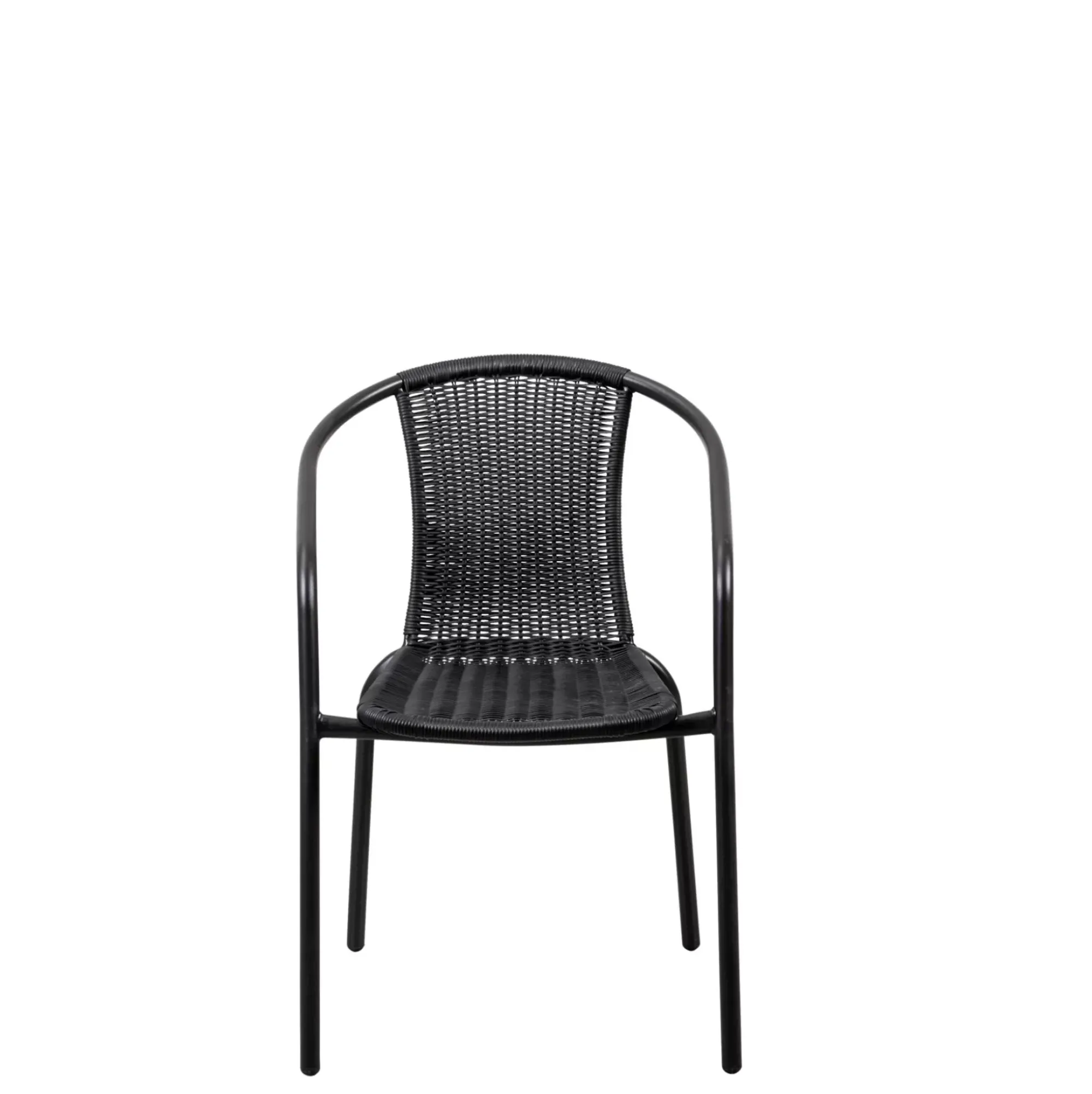CASA Gerona Silla Apilable Negro Flash Sale