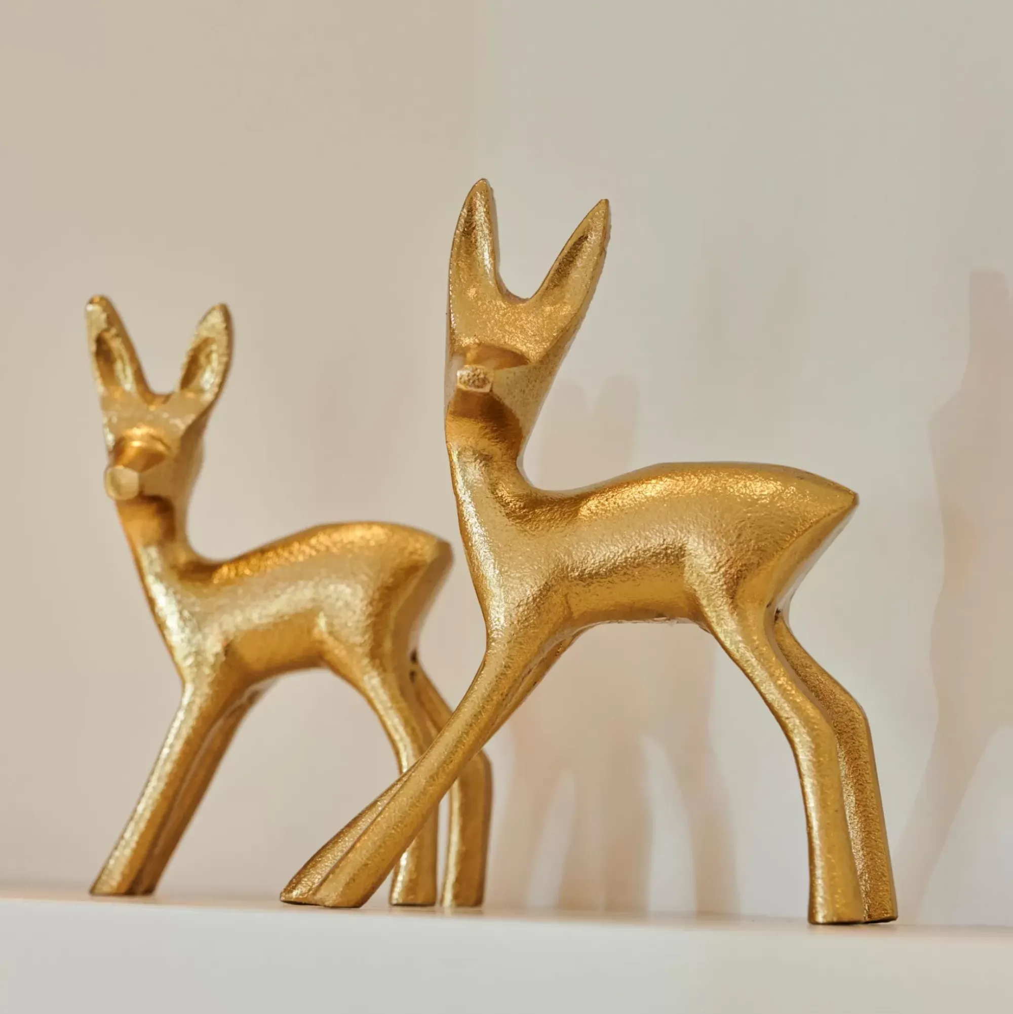 CASA Goldy Decorativa Ciervo Dorado Hot