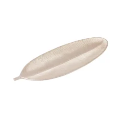 CASA Goldy Fuente Decorativa En Forma Hoja Dorado Sale