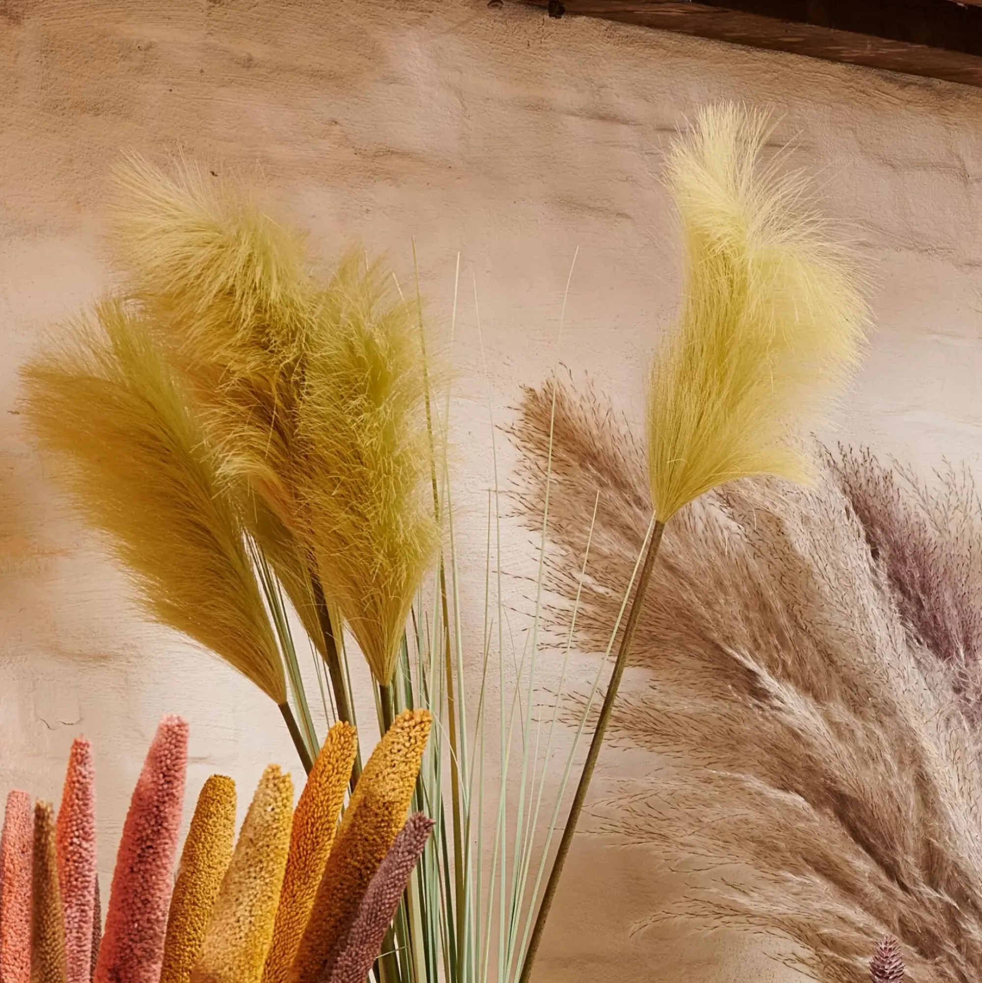 CASA Grass Cana Con Pluma Verde Outlet