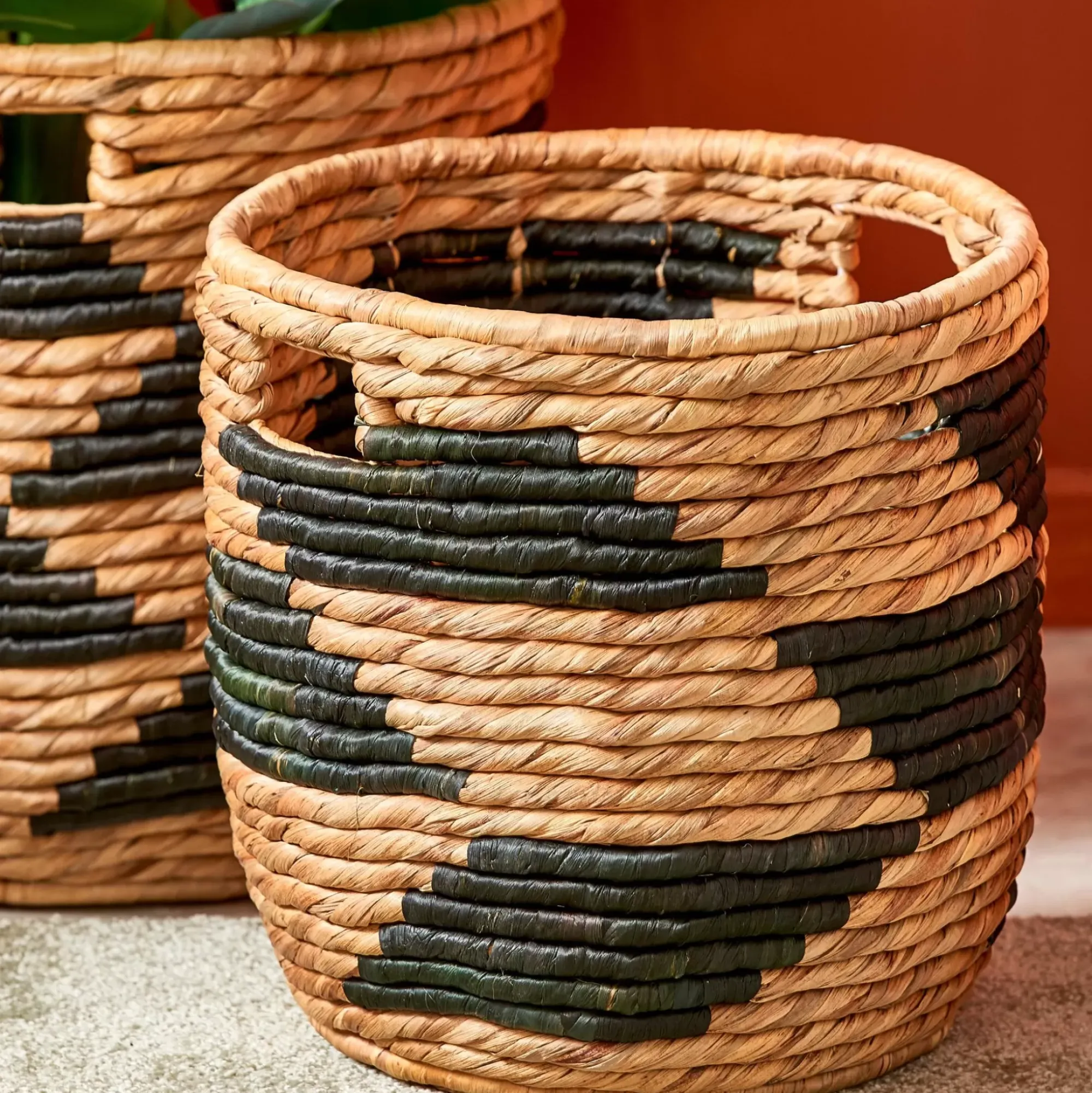 CASA Guatemala Cesta Negro, Natural Flash Sale