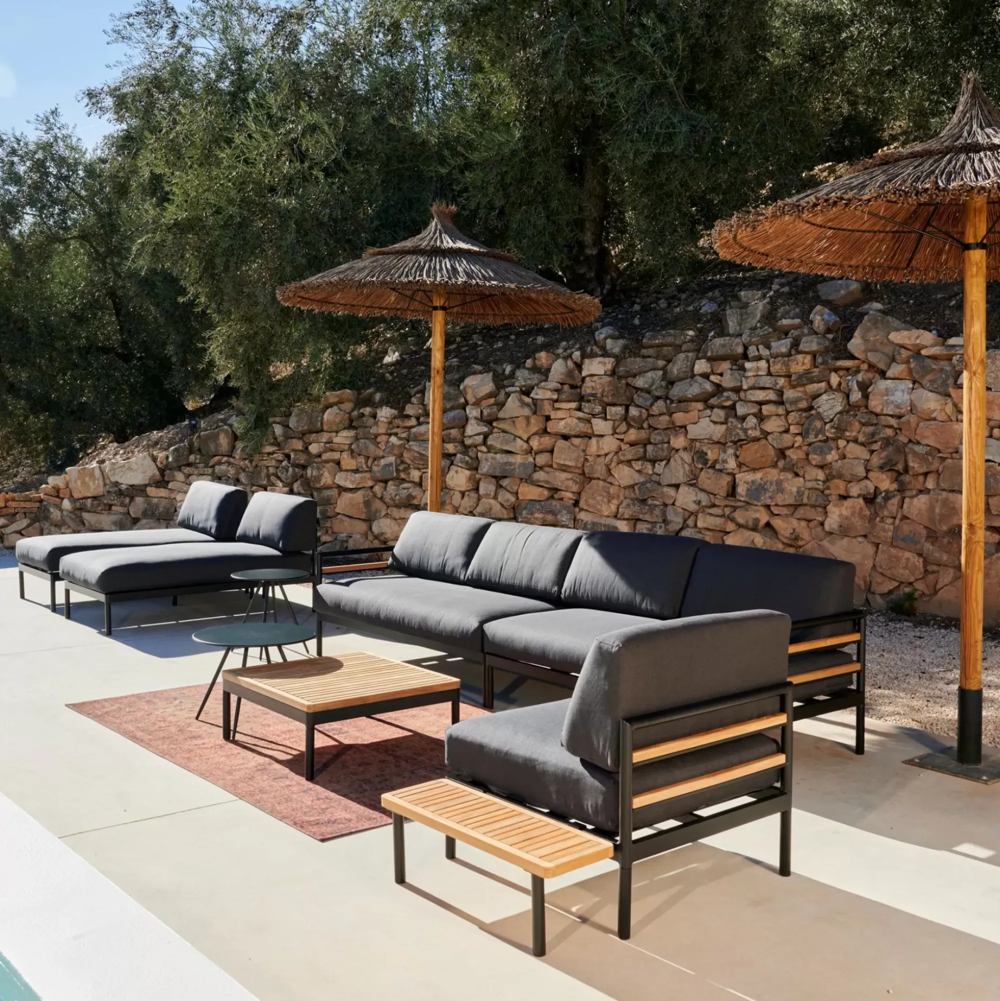 CASA Hanna Lounge Banco Negro New