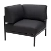 CASA Hanna Lounge Silla Esquinera Negro New