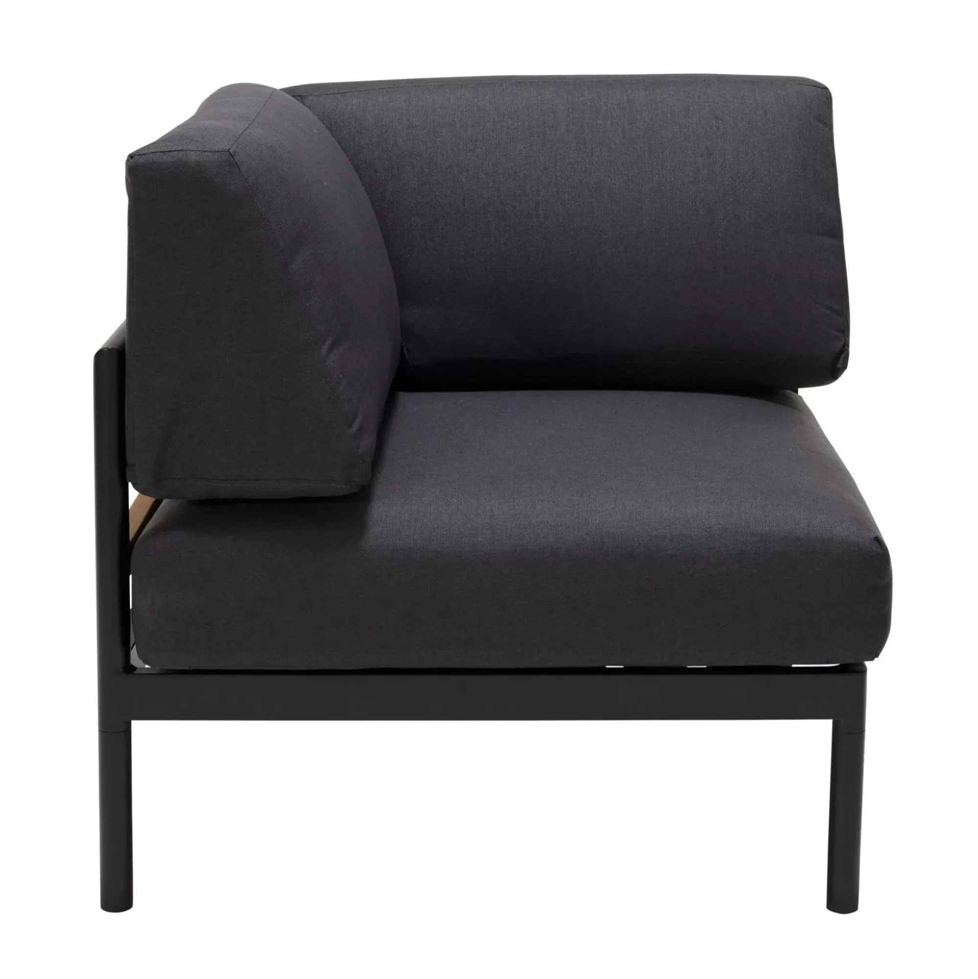 CASA Hanna Lounge Silla Esquinera Negro New