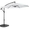 CASA Hawai Parasol Colgante Sin Pie Blanco New