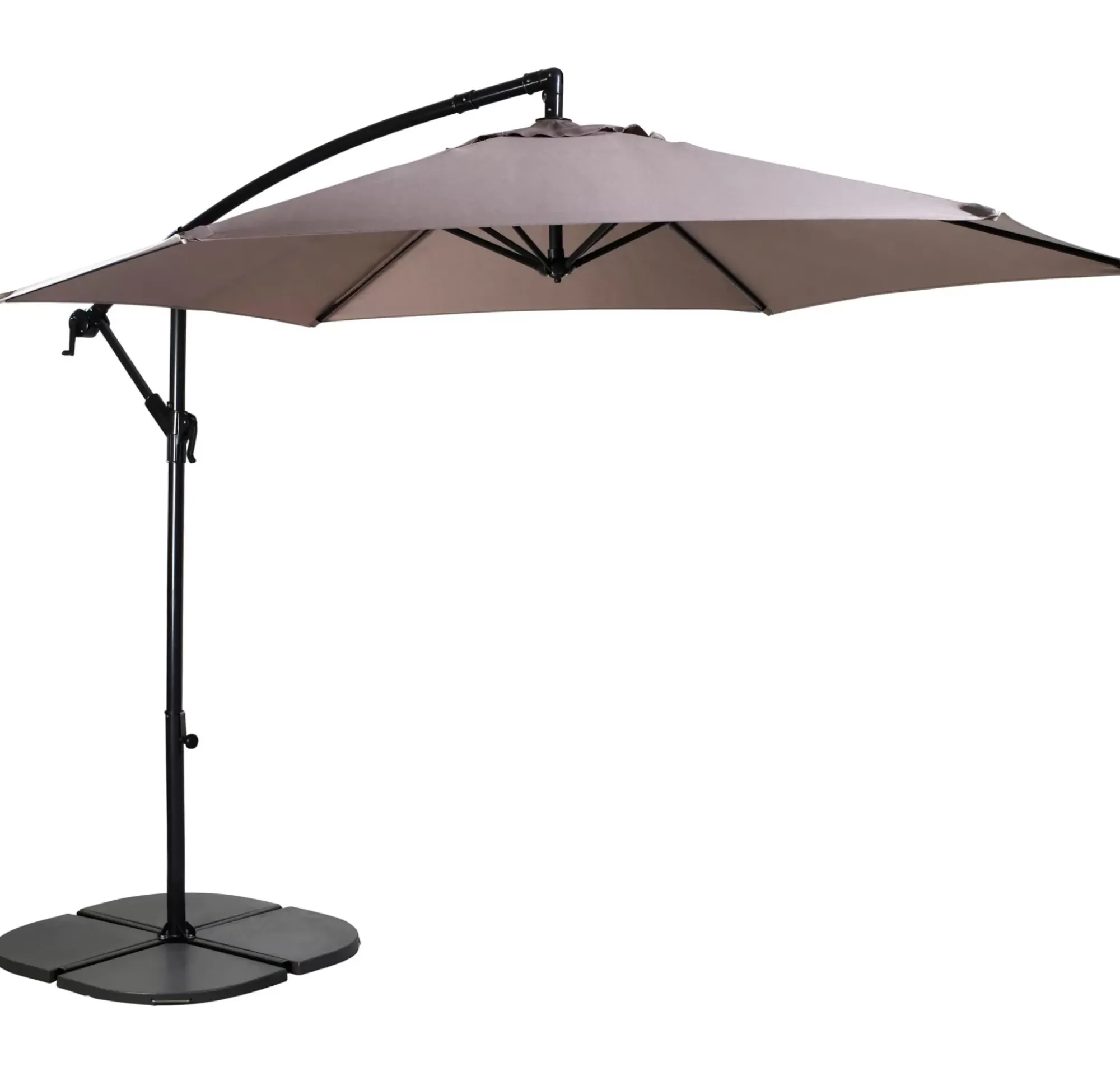 CASA Hawai Parasol Colgante Sin Pie Taupe Best