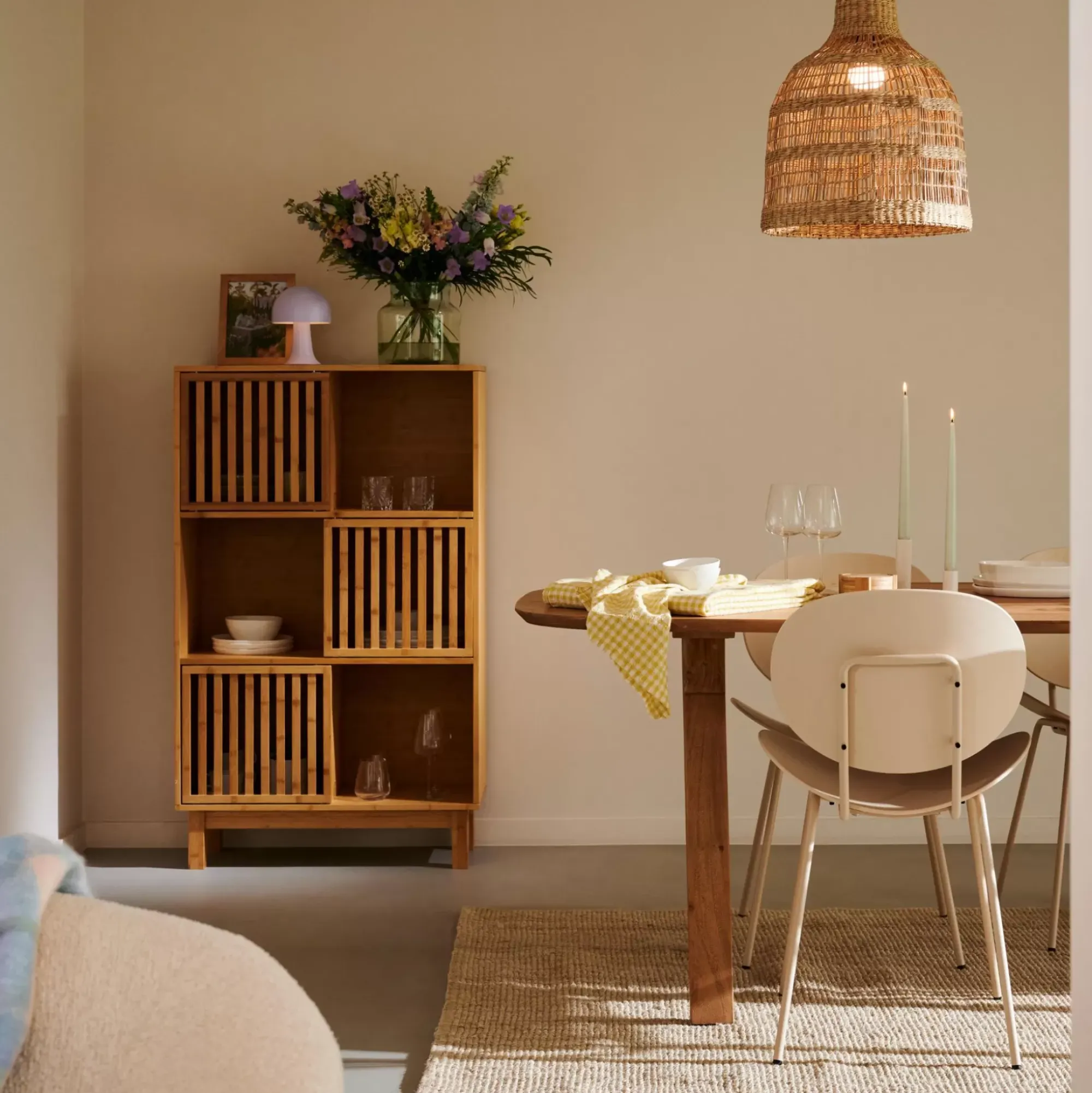 CASA Helge Armario Compartimentos Natural Clearance