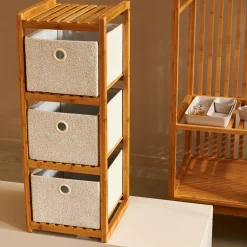 CASA Helge Estanteria 3 Cajones Natural Outlet