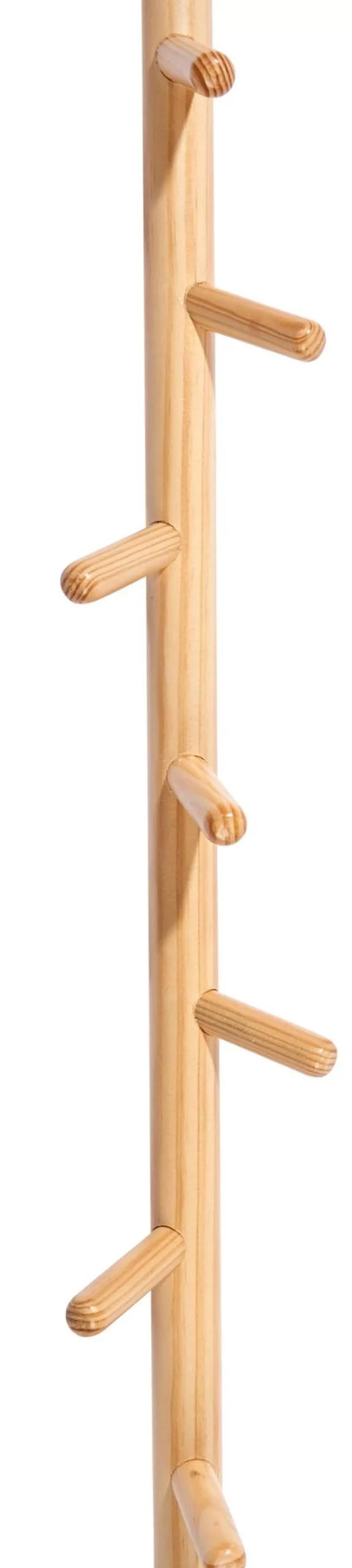 CASA Holda Perchero De Pared 7 Ganchos Natural Hot