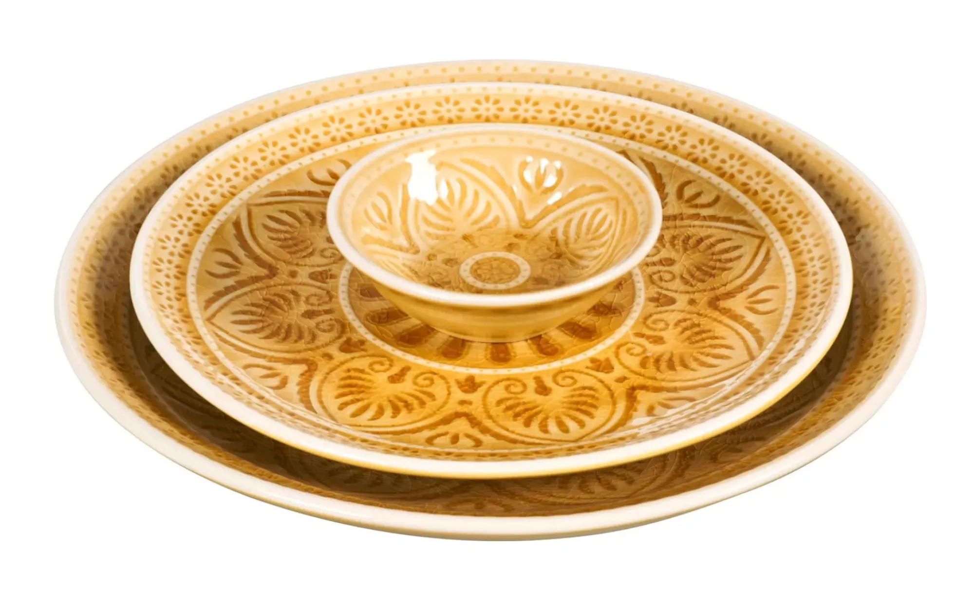 CASA Indo Plato Amarillo Flash Sale