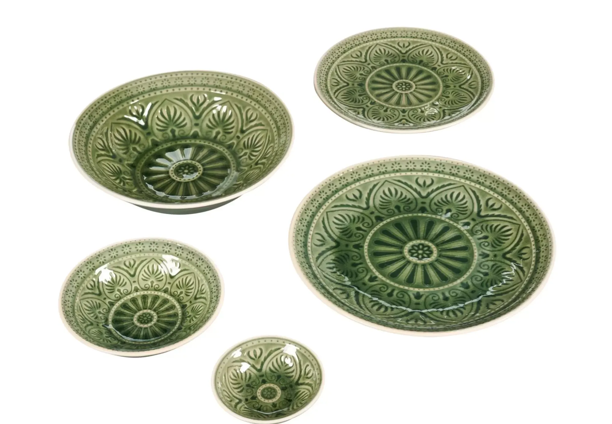 CASA Indo Plato Verde Flash Sale