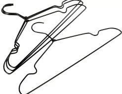 CASA Infinity Black Perchas Juego De 4 Negro Best Sale