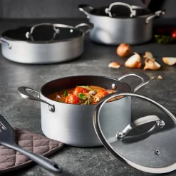 CASA Kastrol Olla Plateado New