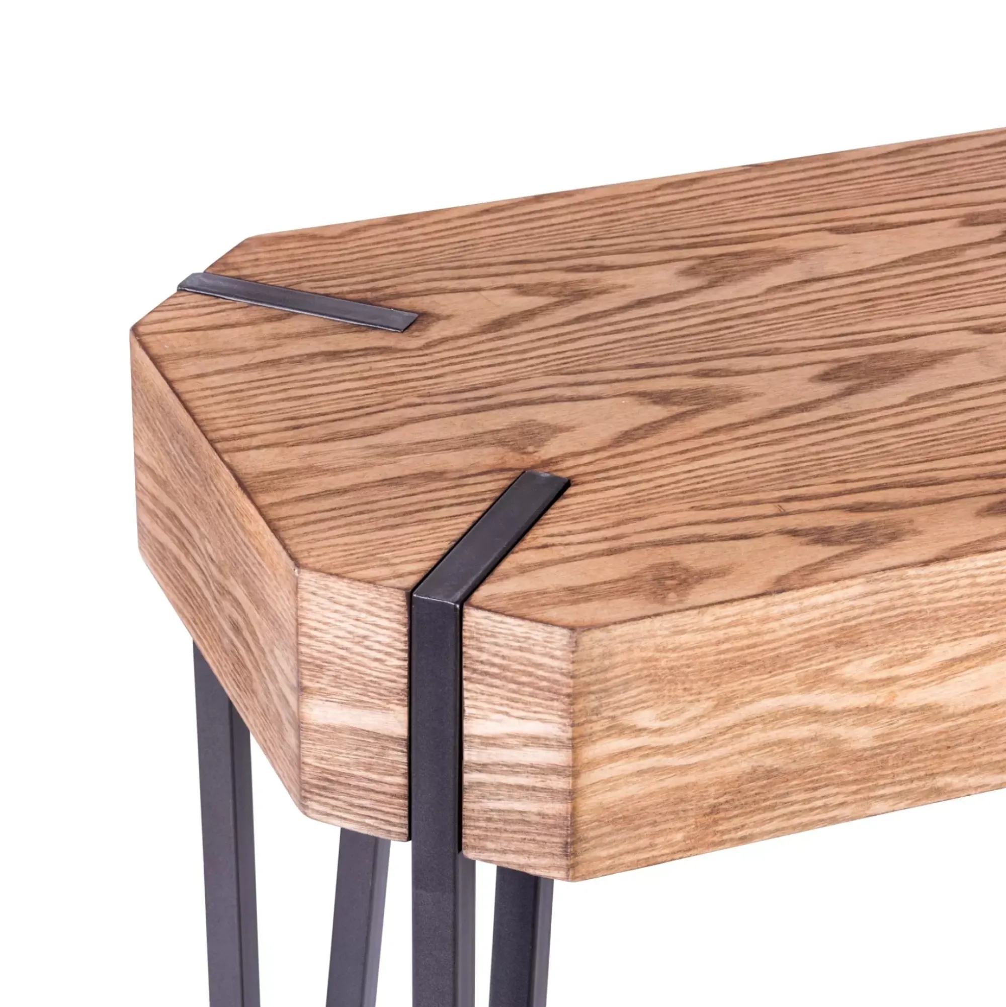 CASA Lanon Consola Negro, Natural Cheap