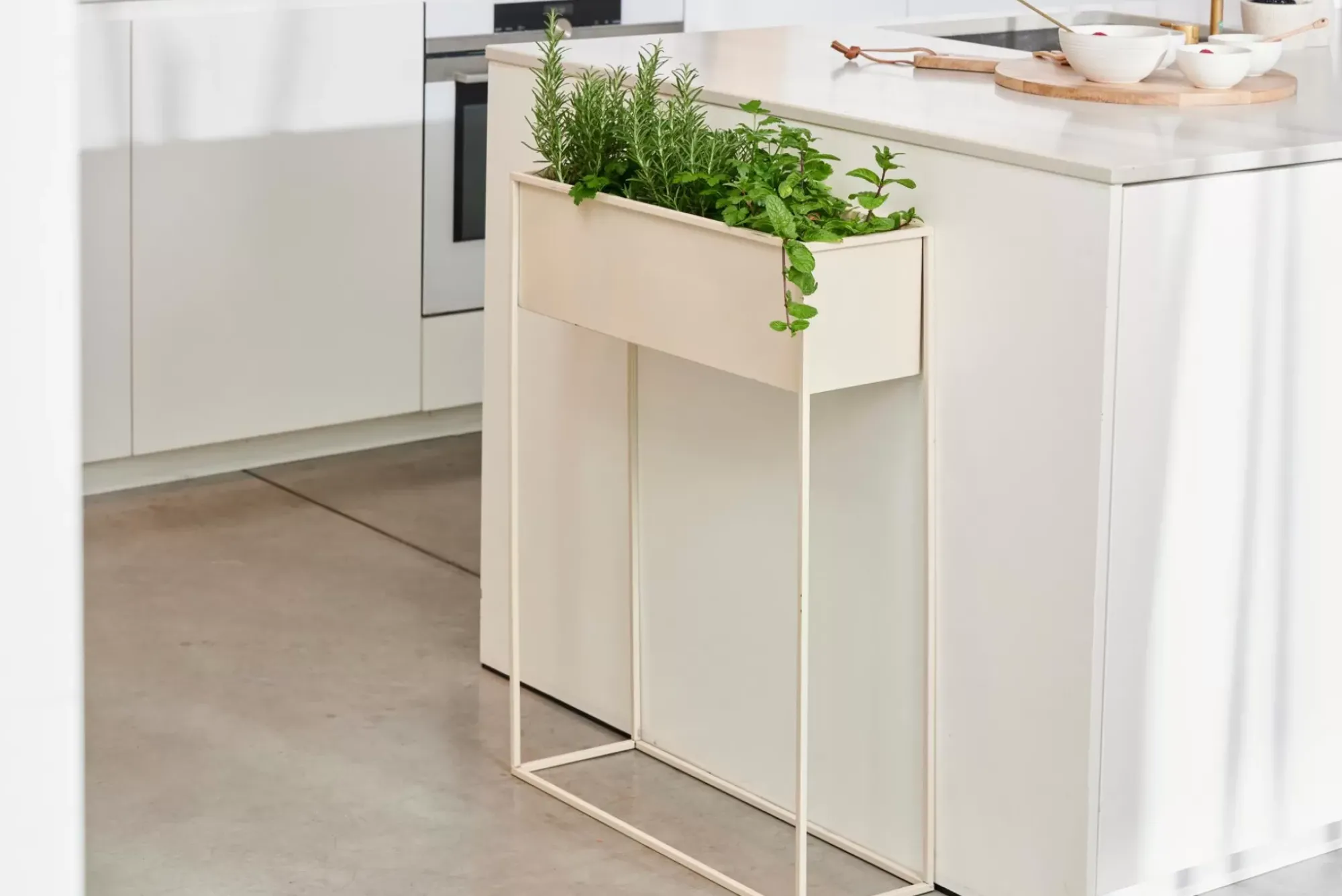 CASA Largo Macetero Crema Fashion