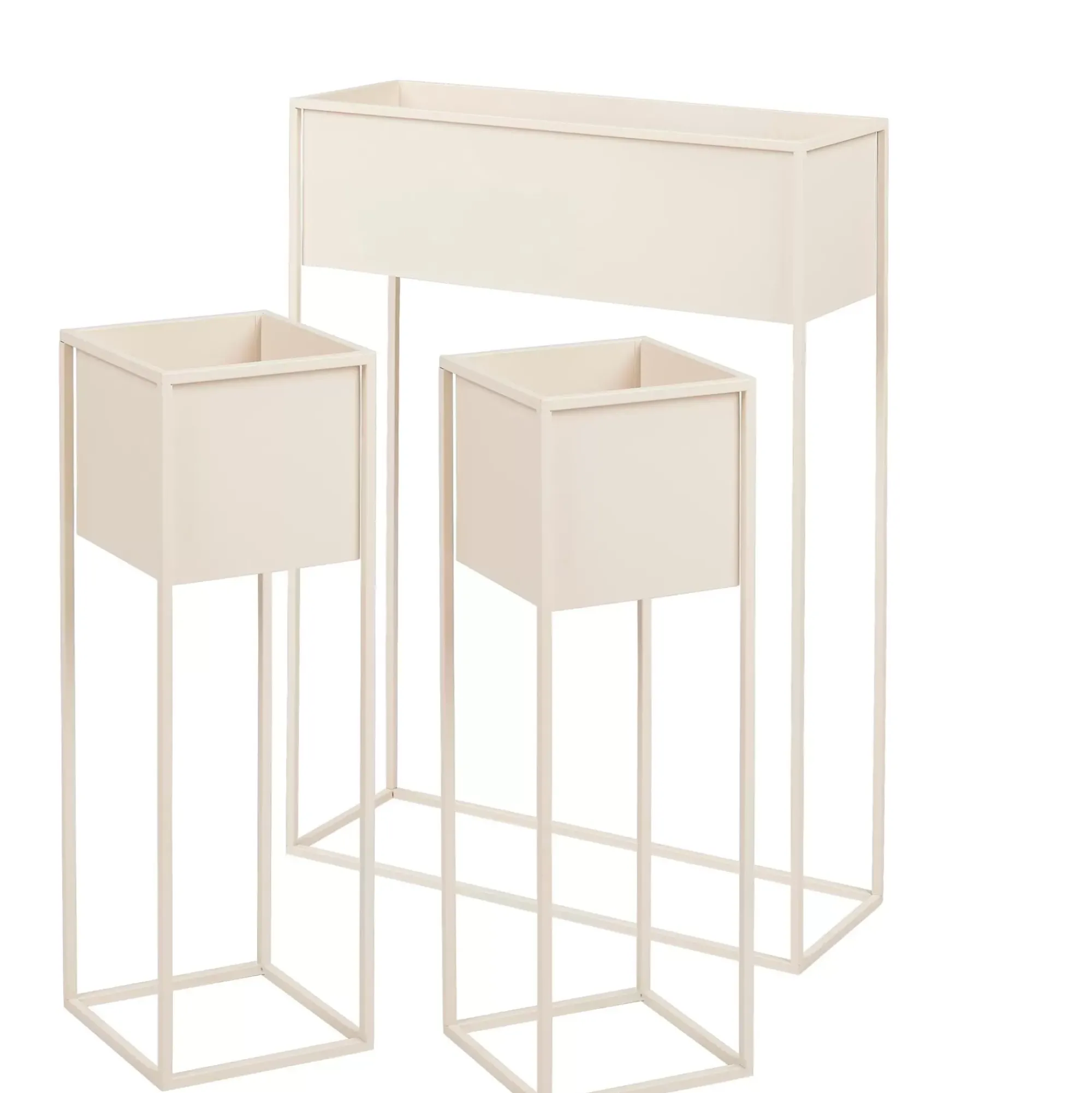 CASA Largo Macetero Crema Fashion