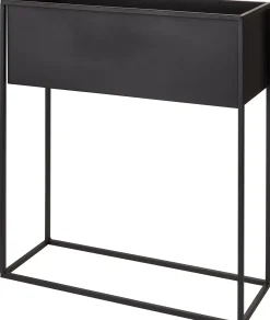 CASA Largo Macetero Negro Outlet