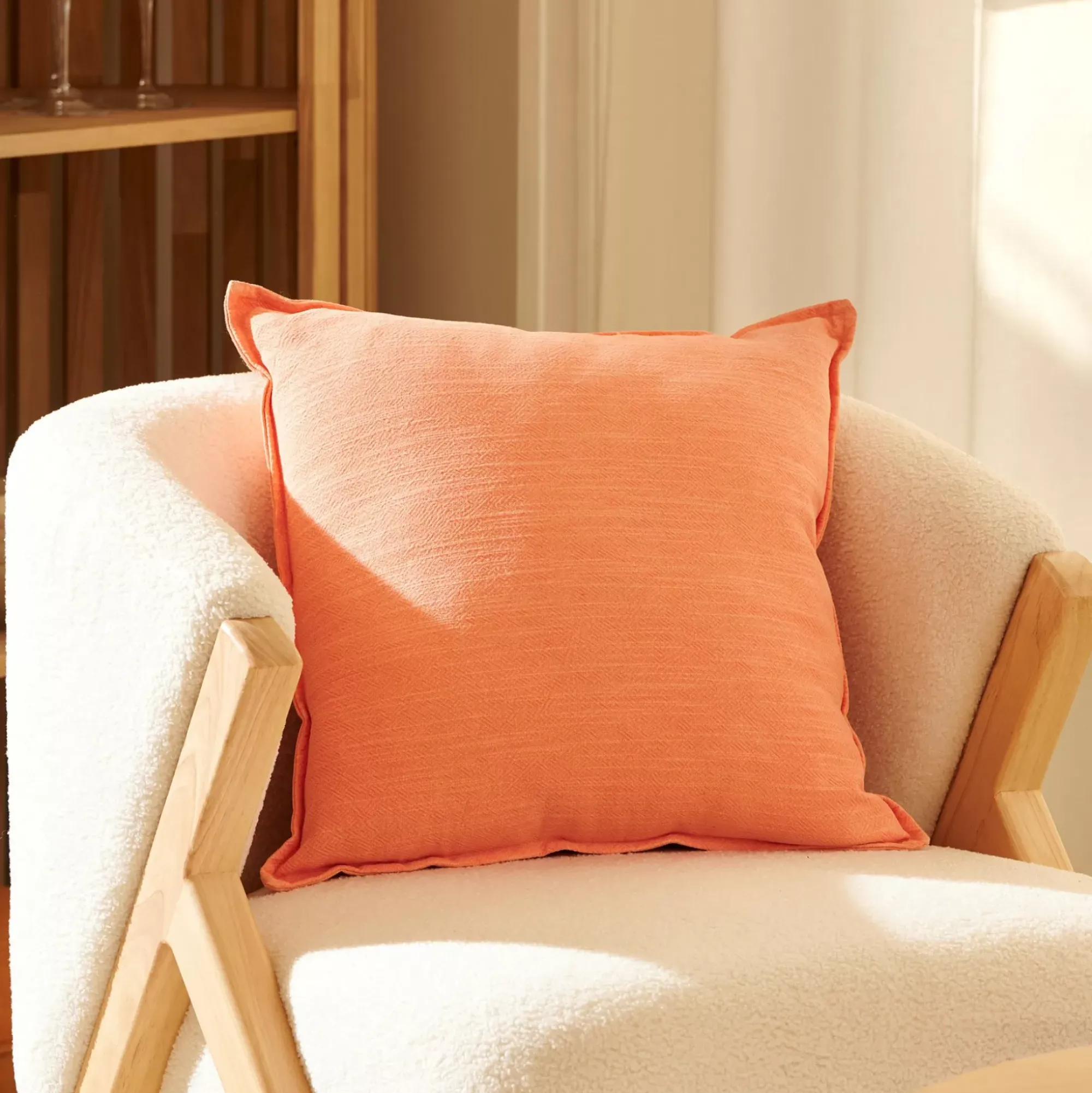 CASA Linne Cojin Rosa Flash Sale