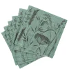 CASA Lolium Green Paquete De 20 Servilletas Verde Cheap