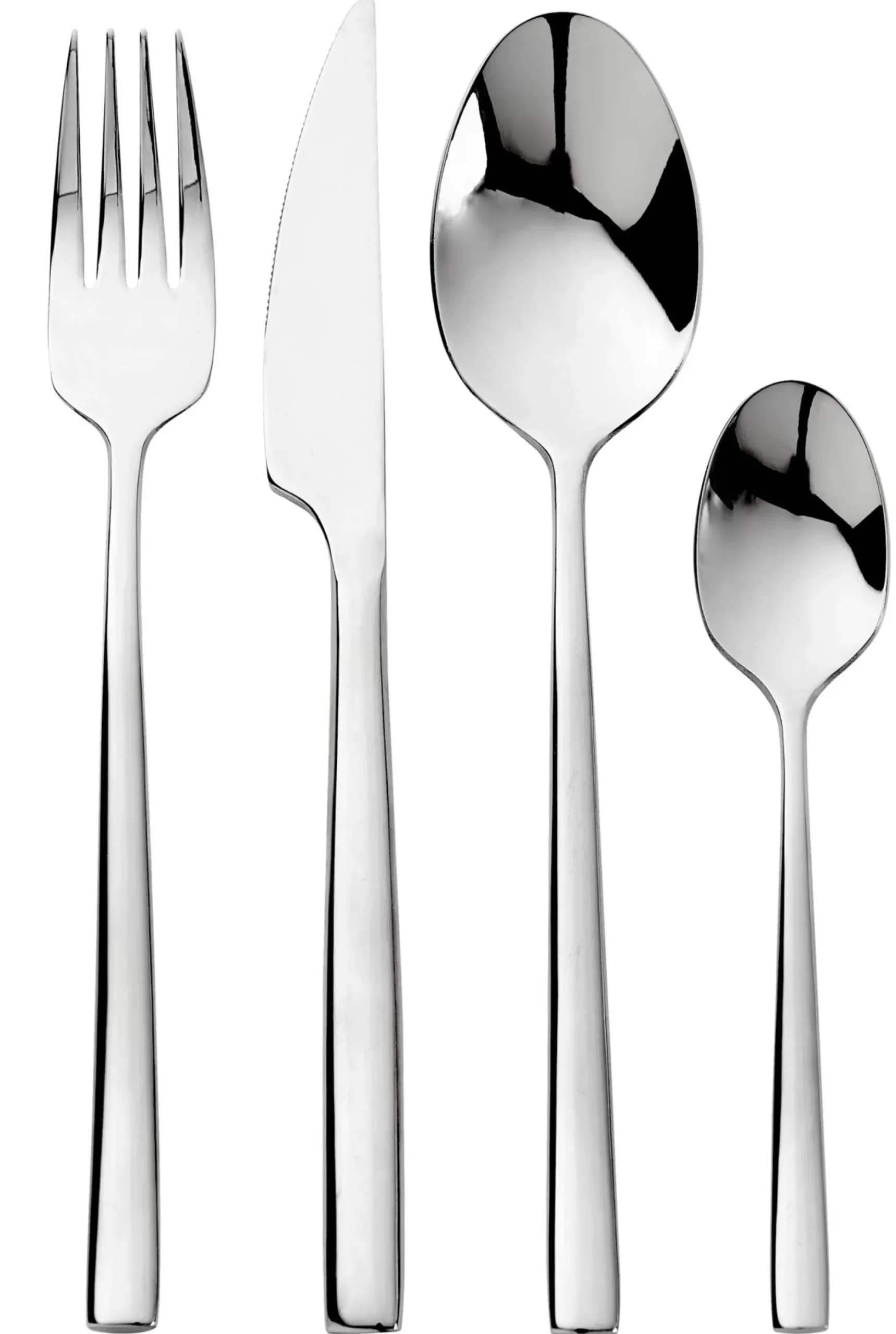 CASA London Cubierto De 24 Piezas Plateado Hot