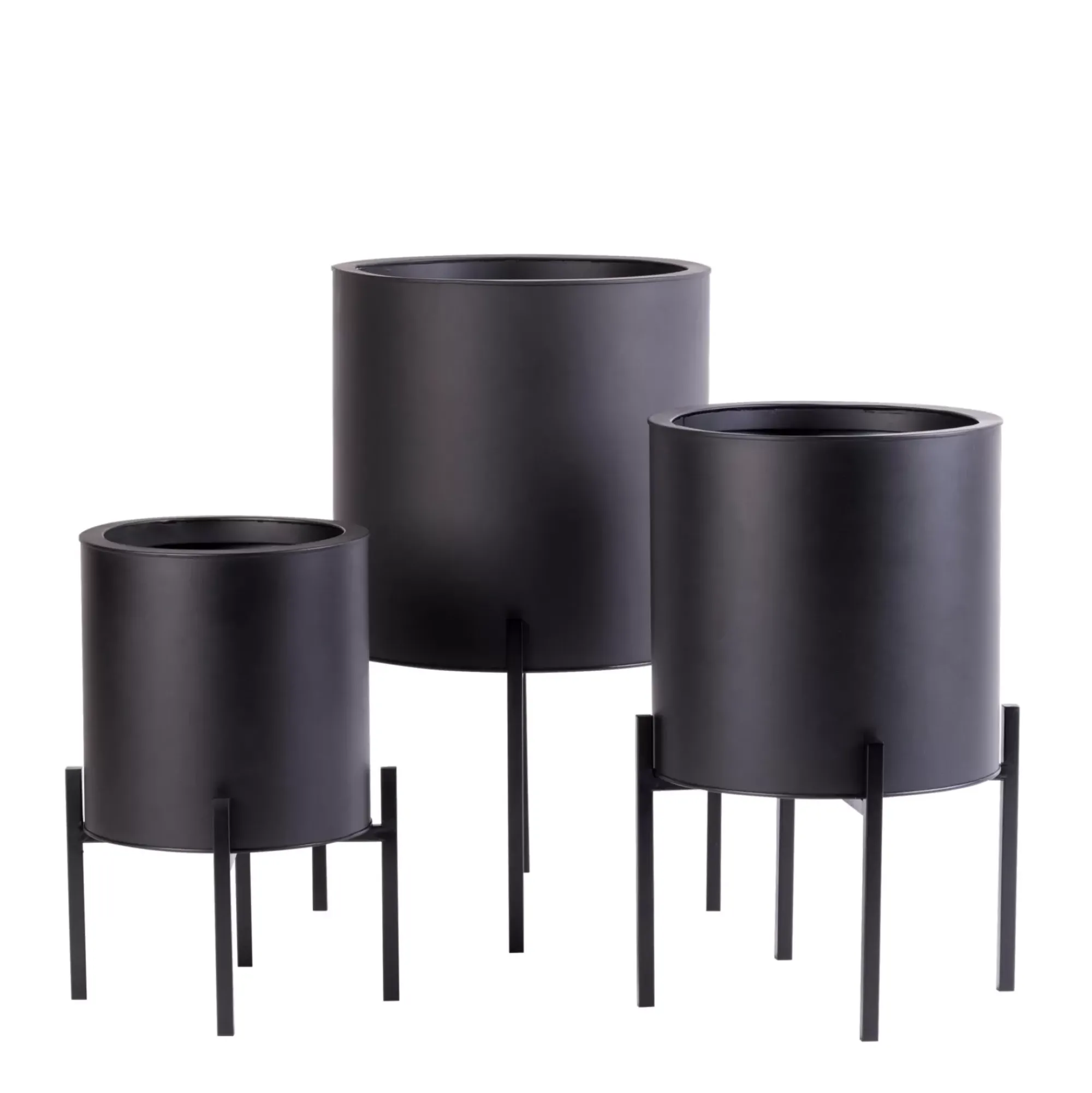 CASA Lounge Macetero Negro Cheap