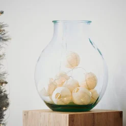 CASA Lynn Guirnalda Bola 10 Leds Beis Cheap