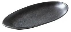 CASA Magma Plato Ovalado Negro Cheap