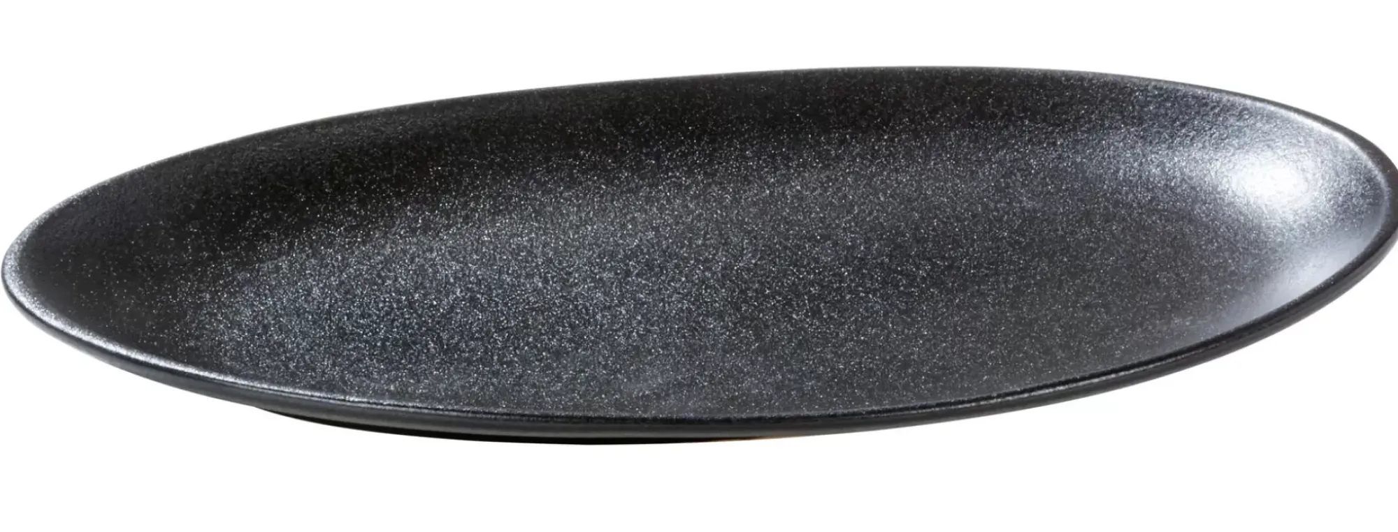 CASA Magma Plato Ovalado Negro Cheap
