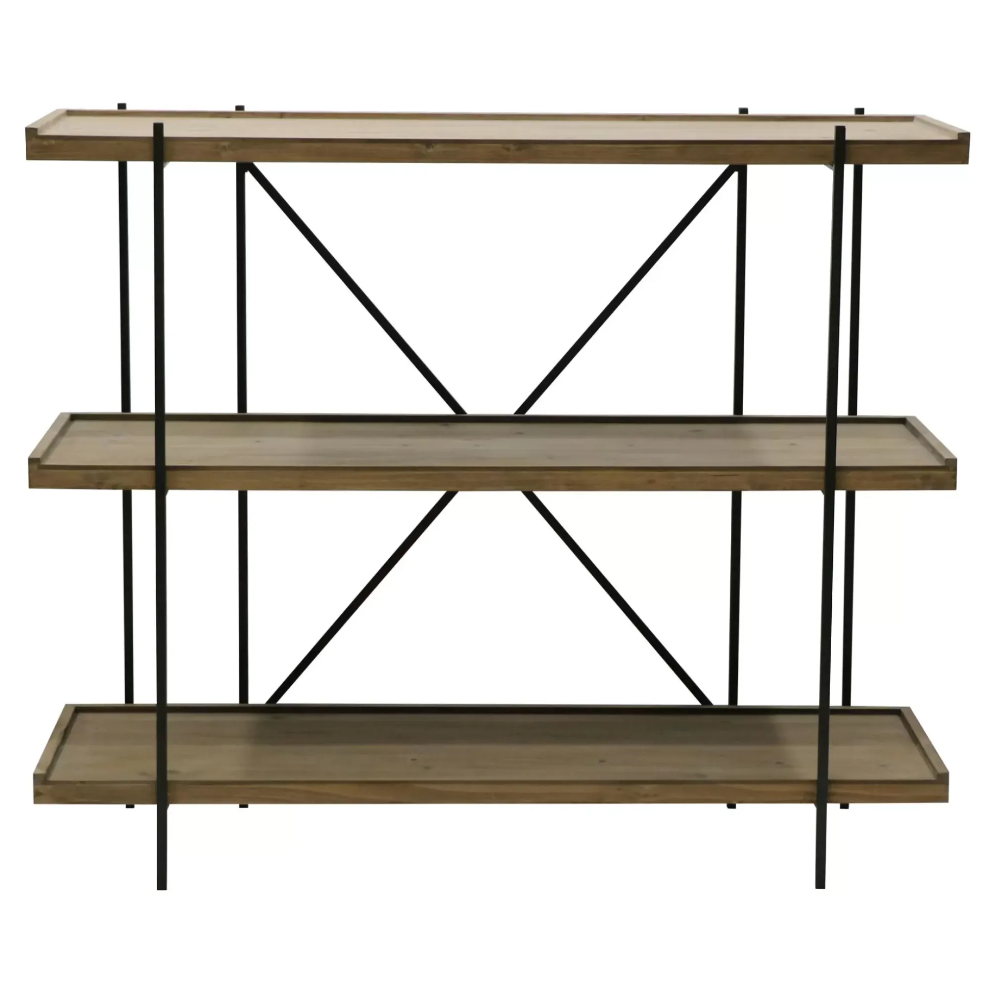 CASA Maine Estanteria De Pared Negro, Natural Sale