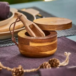 CASA Marcus Minicuchara De Sal Natural Outlet