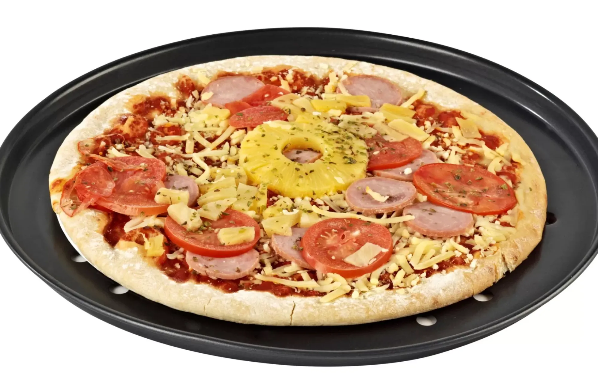 CASA Margaritha Bandeja De Pizza Para El Horno Gris Oscuro Flash Sale