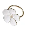 CASA Marguerite Anillo Servilleta Blanco Cheap
