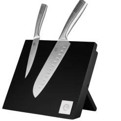 CASA Masterchef Bloque P/ Cuchillos Magnetico Negro Shop