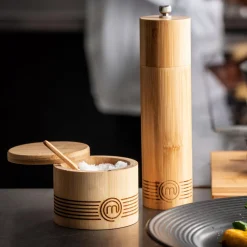 CASA Masterchef Bote Para Sal Con Cuchara Natural Best Sale