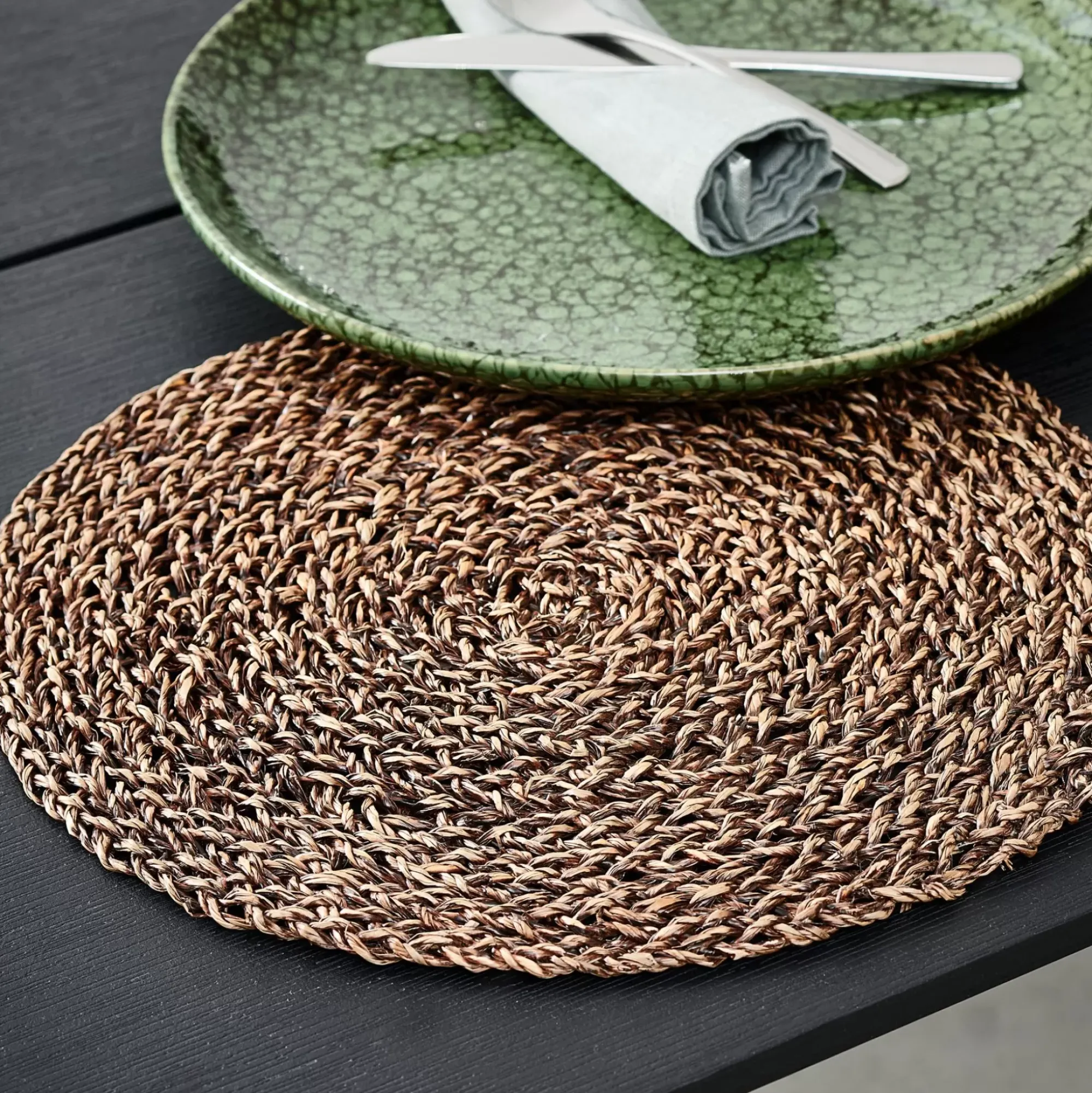 CASA Mia Mantel Individual Marron Best Sale