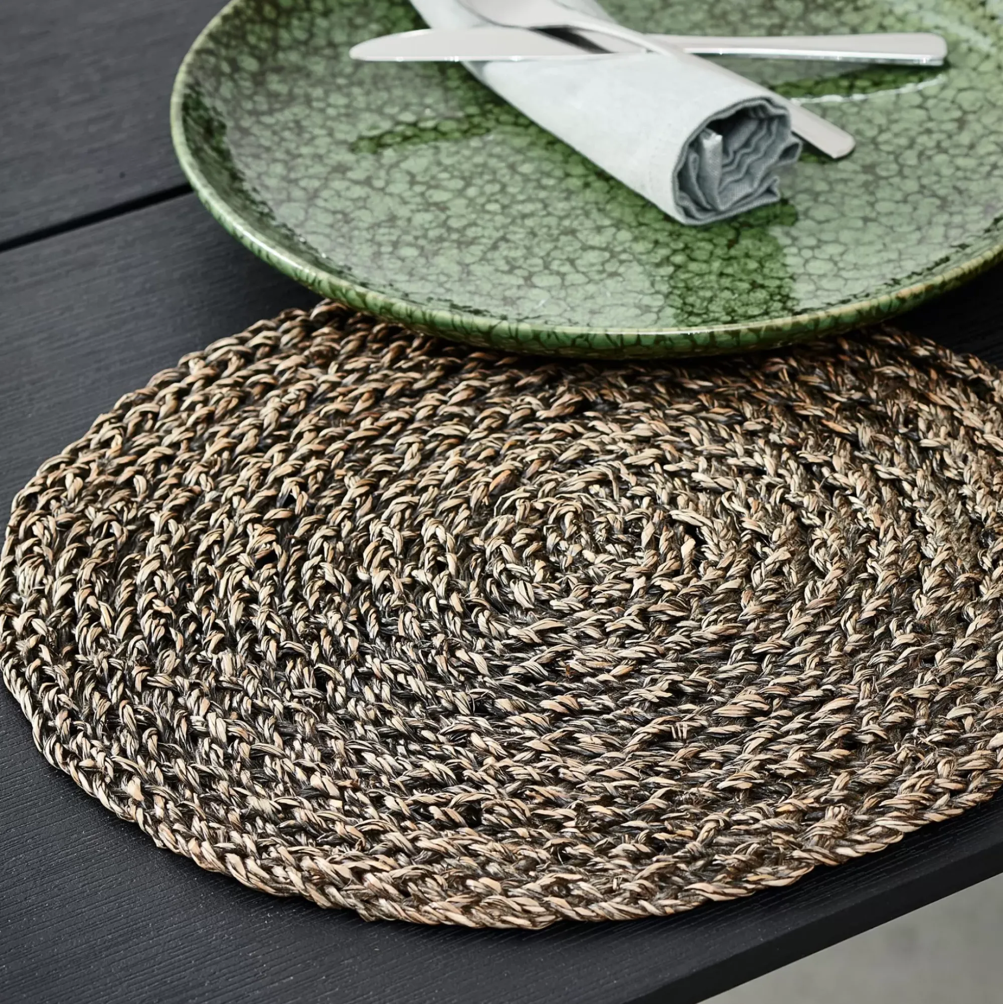 CASA Mia Mantel Individual Negro Best