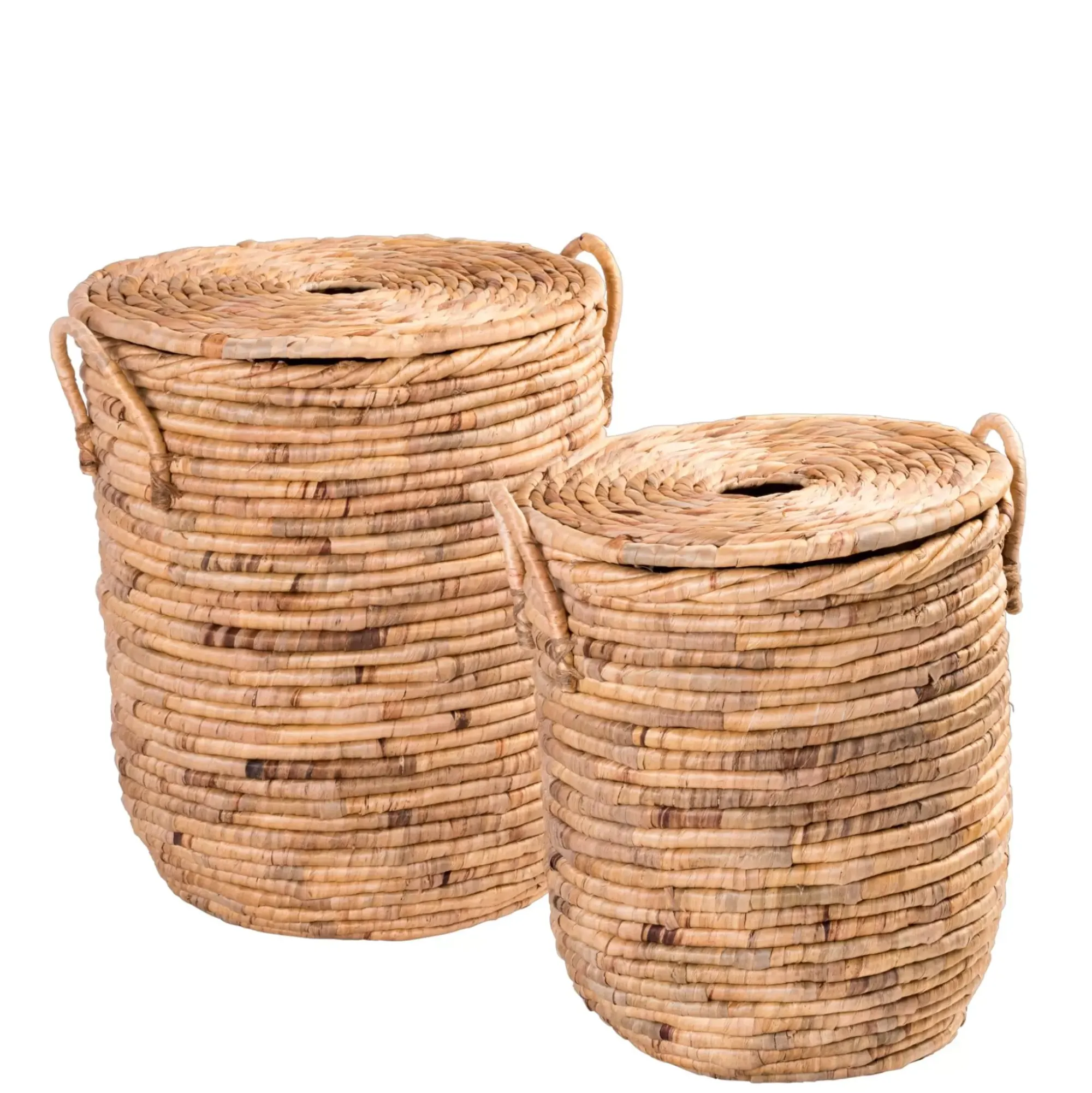 CASA Miley Cesta Para Colada Con Tapa Y Asas Natural Flash Sale