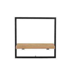 CASA Mix&Match Estanteria De Pared Negro, Natural Flash Sale