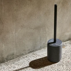 CASA Moon Cepillo Wc En Soporte Negro, Gris Oscuro Hot