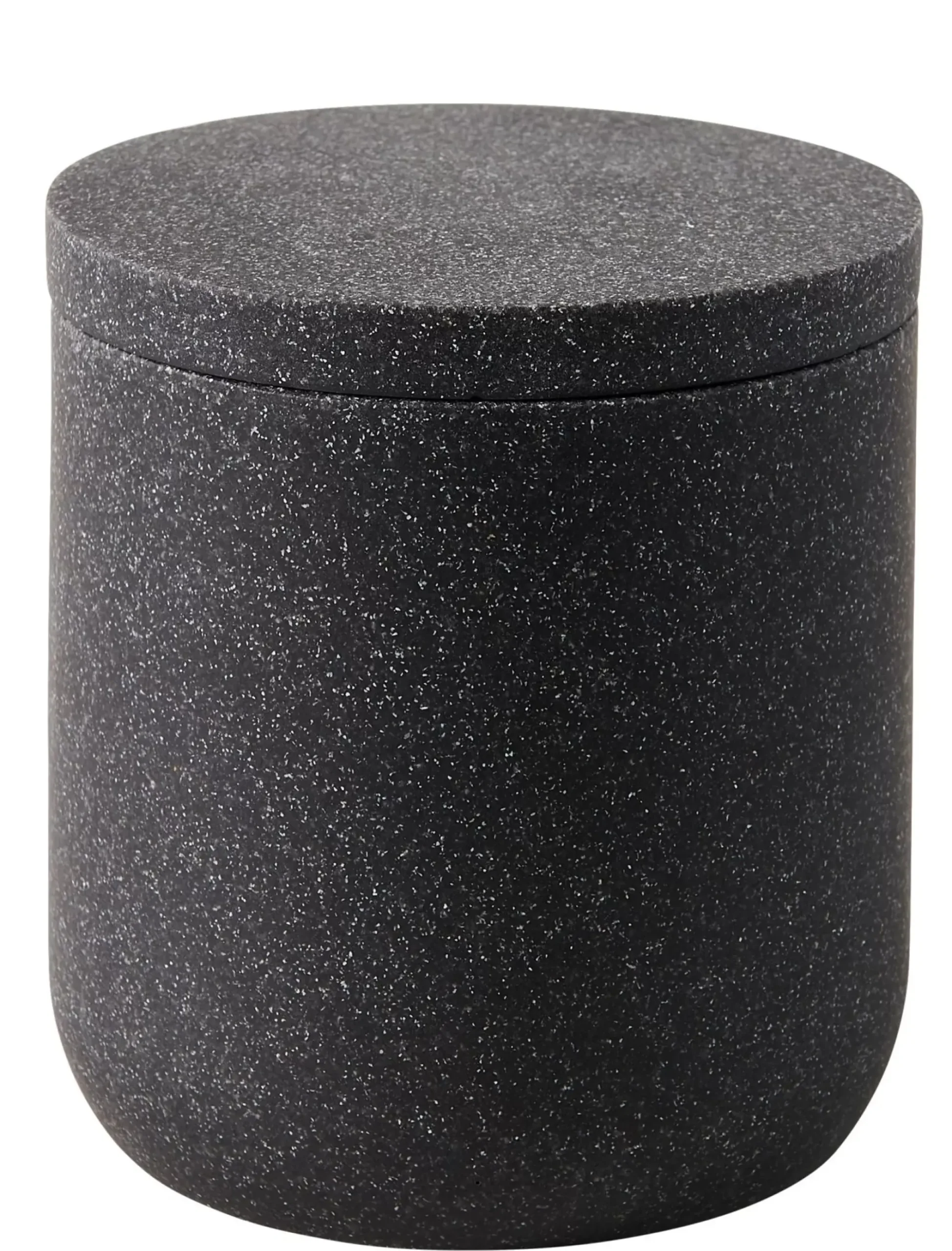 CASA Moon Soporte De Algodones Con Tapa Gris Oscuro Shop