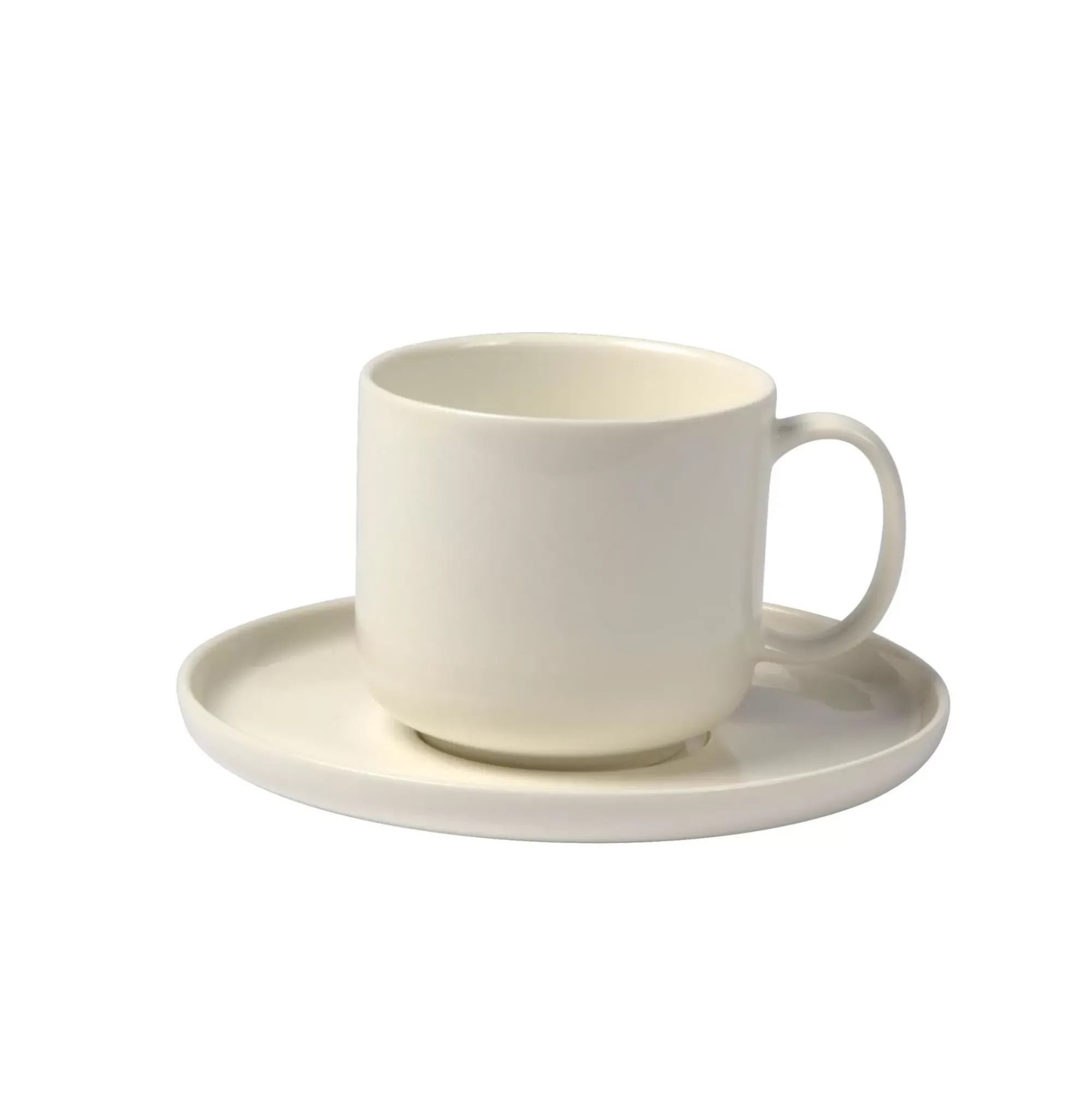 CASA Moon Taza Y Plato Blanco Cheap